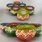 Matki Clay Diya Wax Filled Handmade Traditional Diyas for Diwali Pooja Vilakku Oil Lamp Tealight Deepawali Decoration Indian Gift Items Home Temple Decor